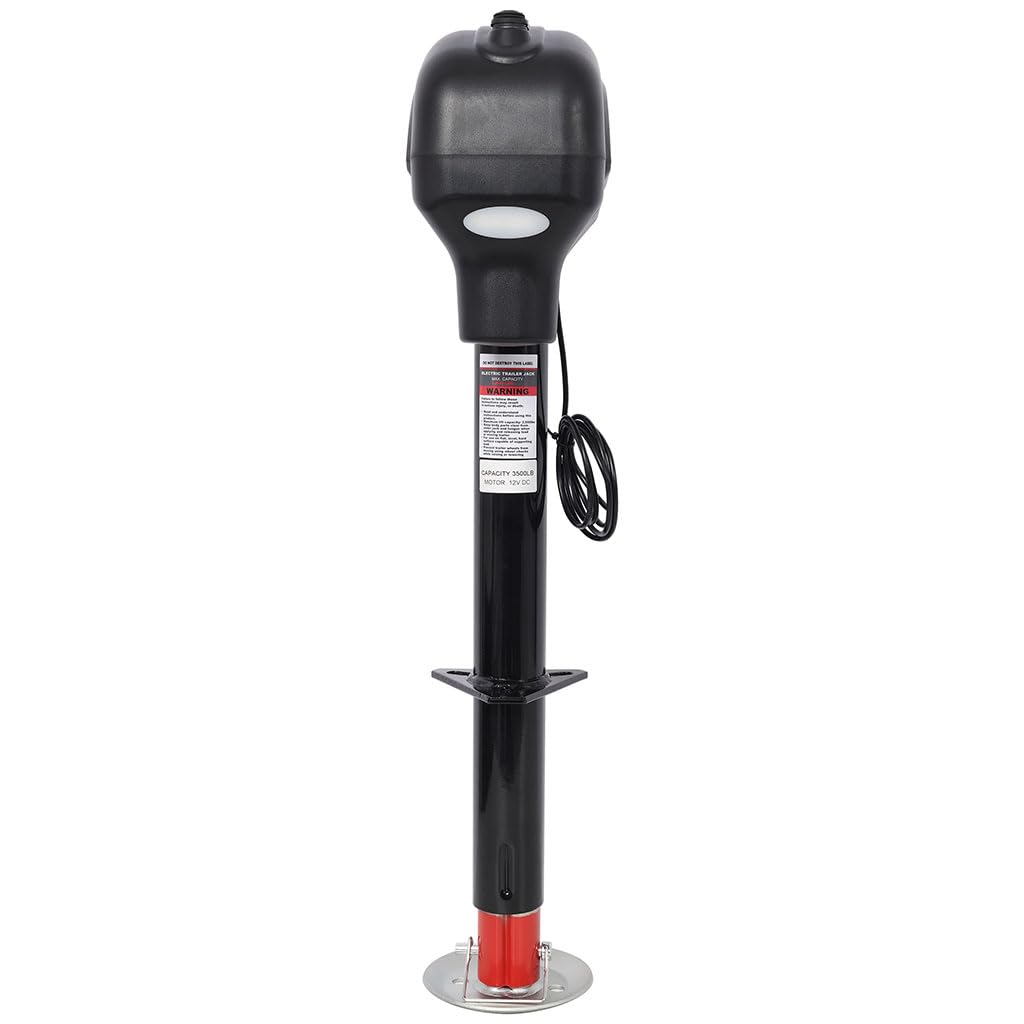 3500 LBS 12V Electric Trailer Jack with Drop Leg N57685