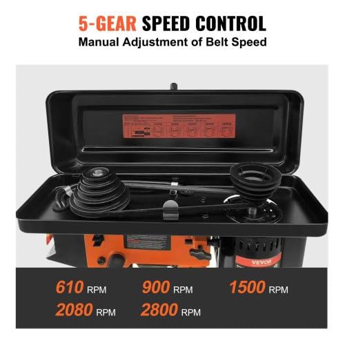 10'' 5-Speed Cast Iron Benchtop Drill Press Q47127
