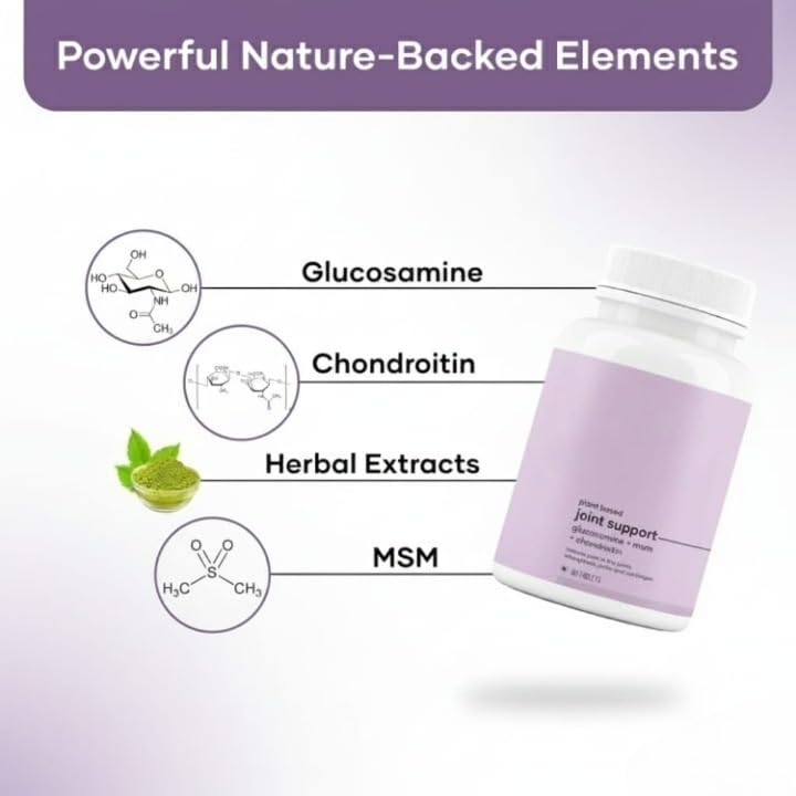 Plant Based Joint Support Tablet with Glucosamine MSM K86184