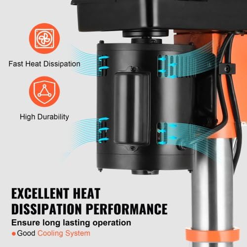 10'' 5-Speed Cast Iron Benchtop Drill Press Q47127