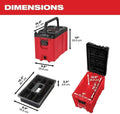 10 in. Heavy Duty Impact Resistant Compact Tool Box V2812