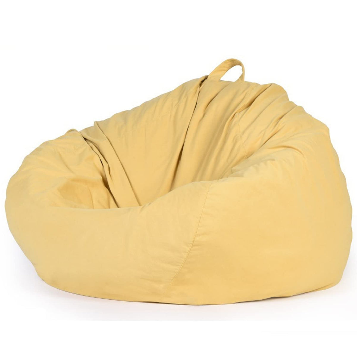 Yellow Washable Bean Bag Chair Cover O65389