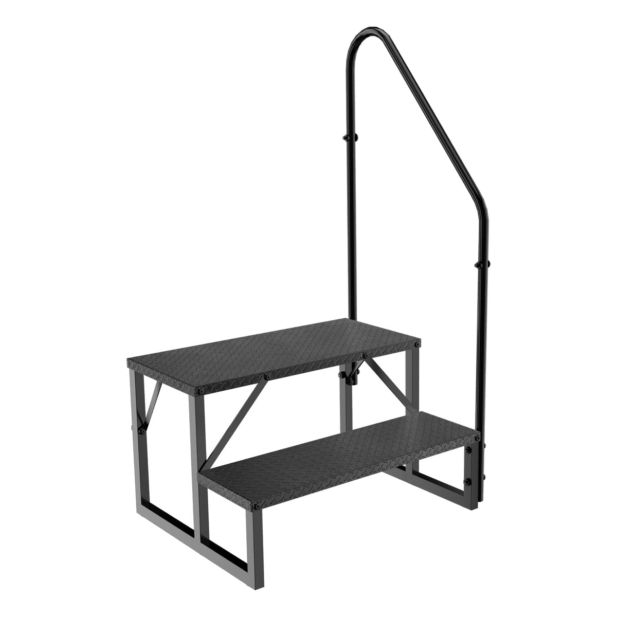 2 Step Ladder with Handrail W22047