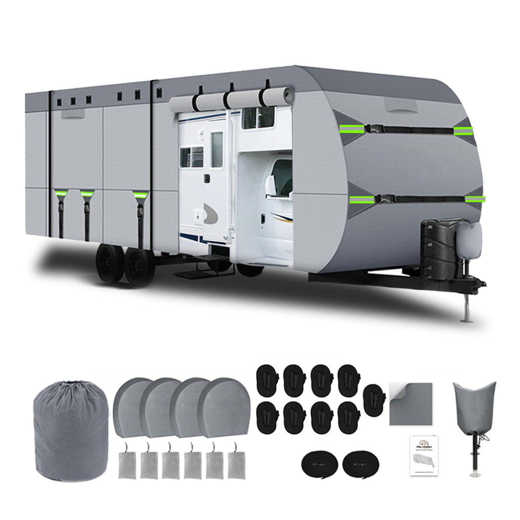 8 Layers Waterproof RV Cover 27'-30' E313
