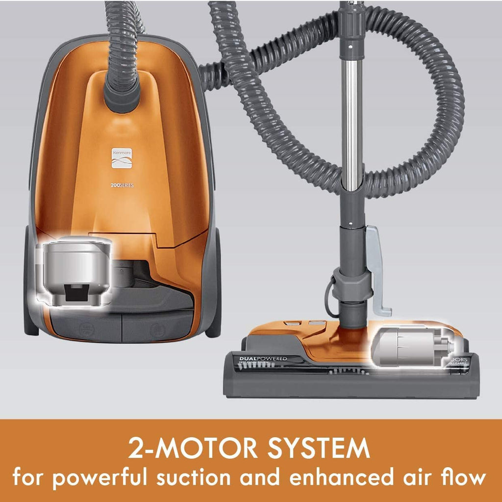 Lightweight Bagged Canister Vacuum with HEPA Z369312