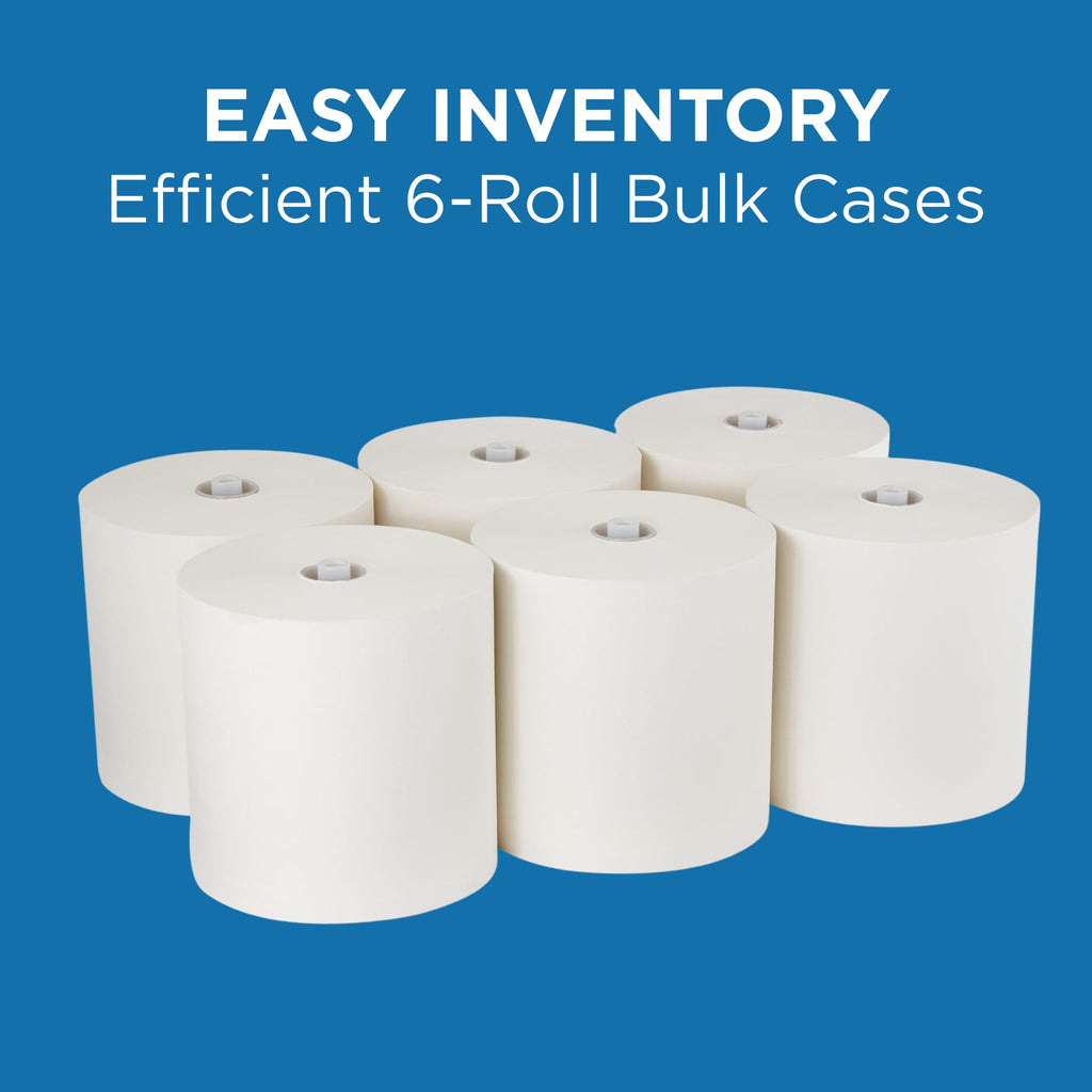 White Paper Towel Rolls K8707