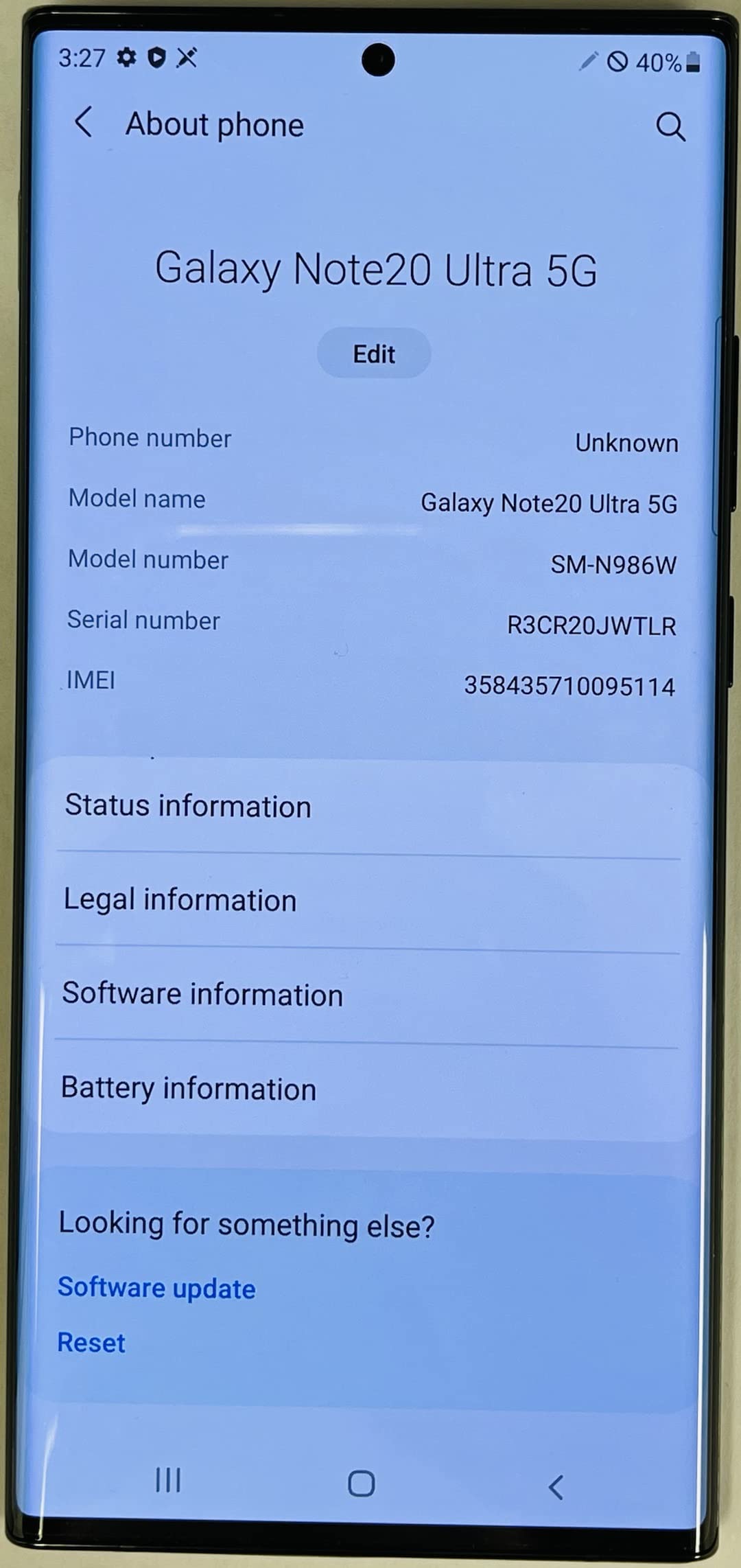 128GB Mystic Black Unlocked Smartphone D622881