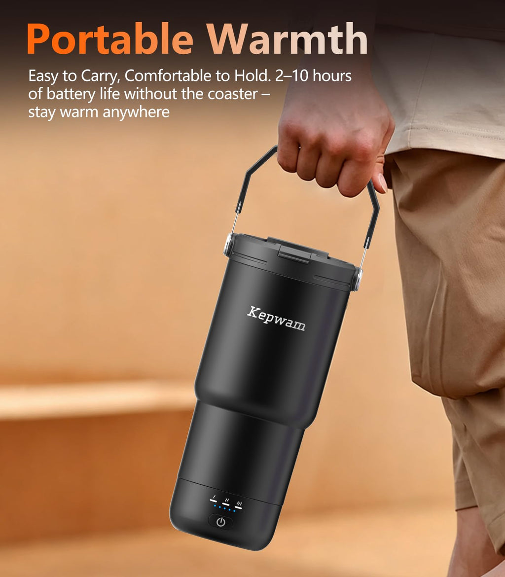 20oz Leak-Proof Self-Heating Travel Mug Y8740