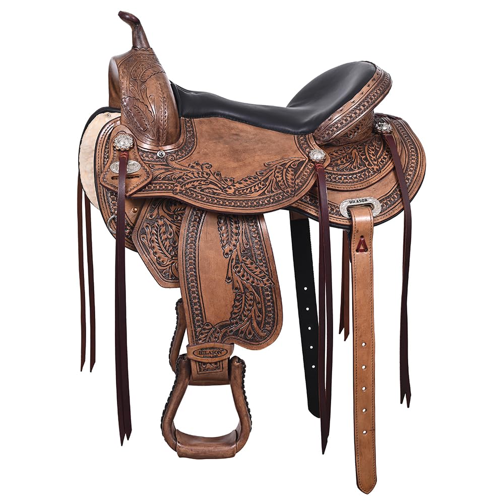 Antique Brown Western Trail Saddle Q5879