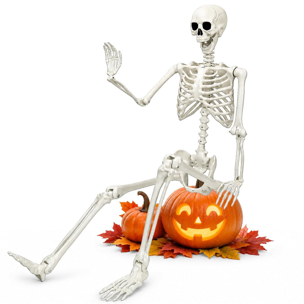 Life Size Posable Skeleton Decorations I272935