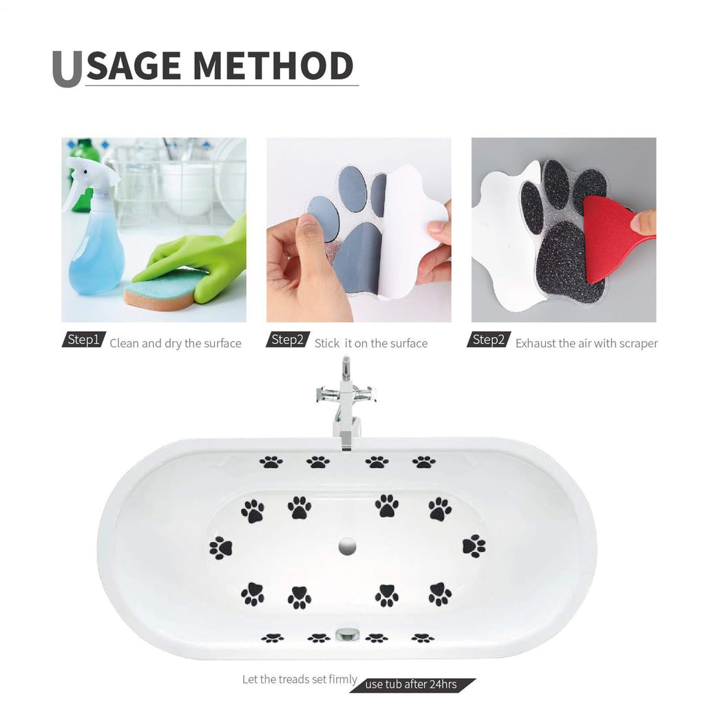 Non Slip Bathtub Stickers 20 Piece T693