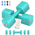 Adjustable Dumbbell Set of 2, 2.2-20LB Free Weights with Anti-slip Handle G378