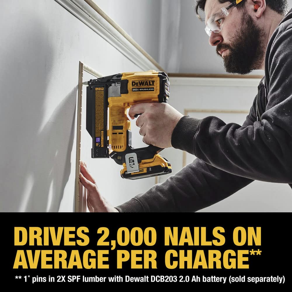 20V MAX Brushless Cordless 23 Ga. Pin Nailer Kit N374