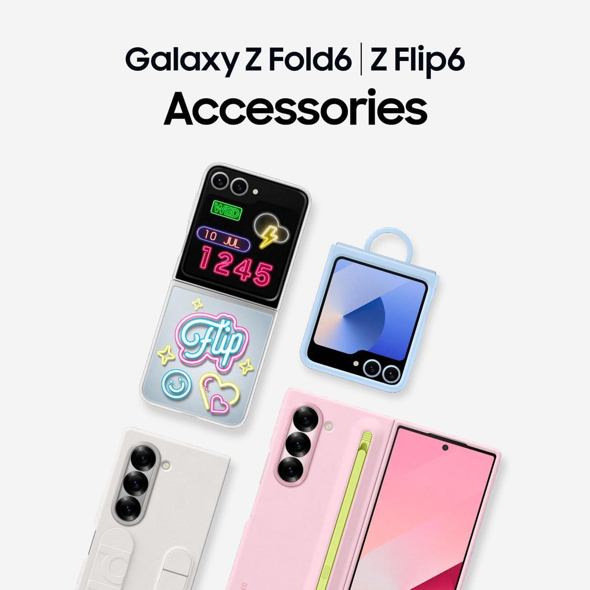 Galaxy Z Flip 6 256GB Blue Smartphone Y1140