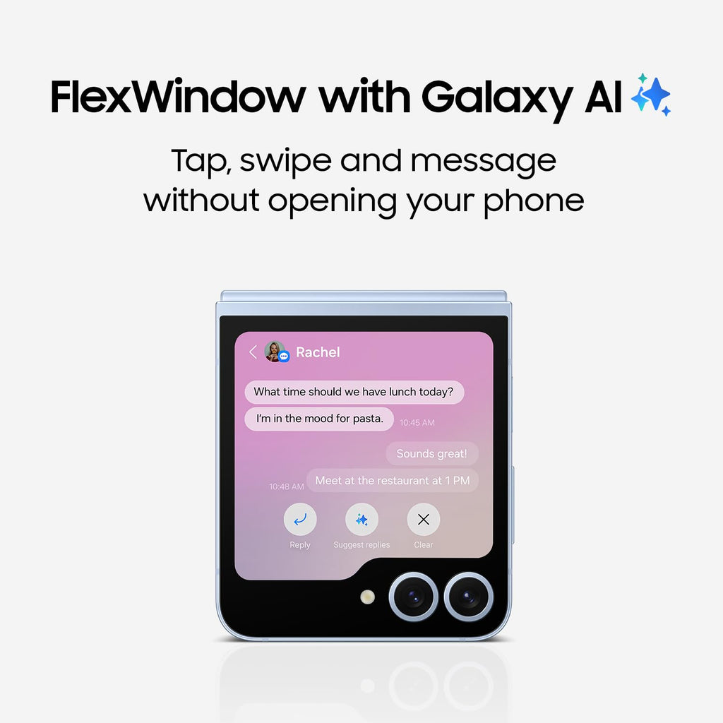 Galaxy Z Flip 6 256GB Blue Smartphone Y1140