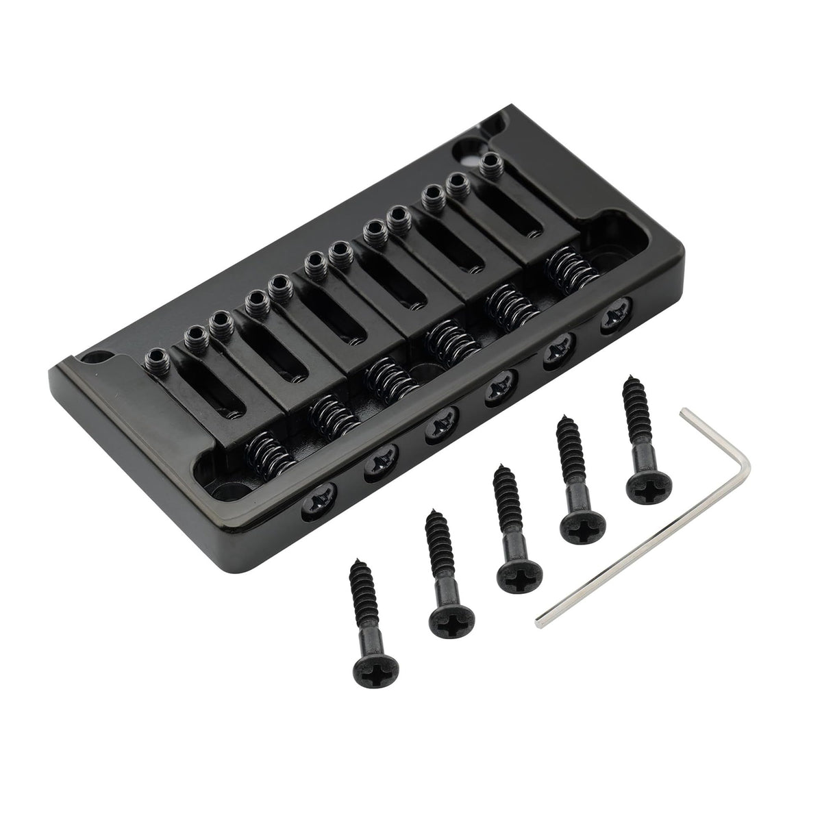 Black Non-tremolo Hardtail Bridge H392446