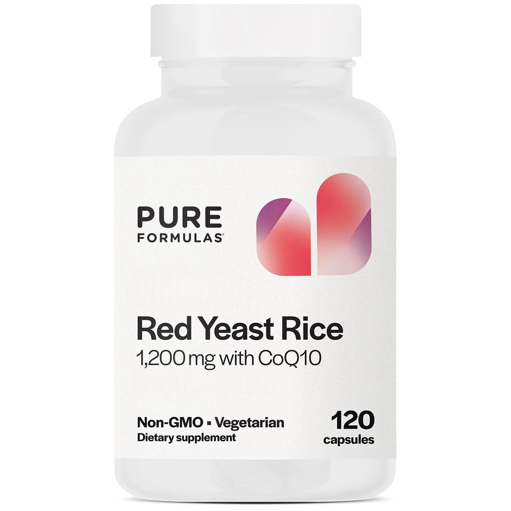 Extra Strength Red Yeast Rice 1200mg with CoQ10 120 Capsules S653974