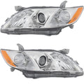 Toyota Camry Headlight 2007 2008 2009 Driver and Passenger Side Pair Set Y494