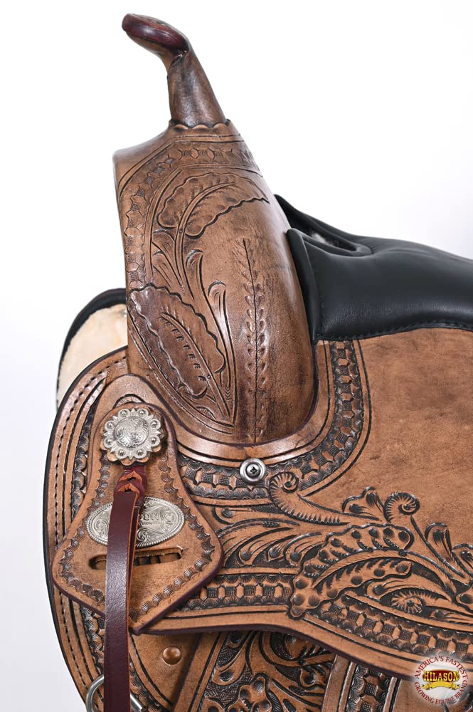 Antique Brown Western Trail Saddle Q5879