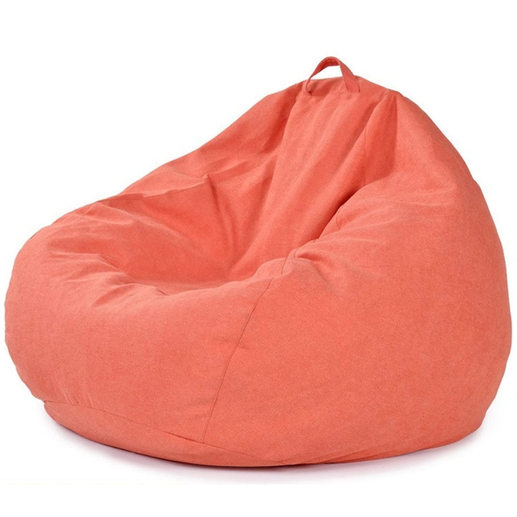 Yellow Washable Bean Bag Chair Cover O65389