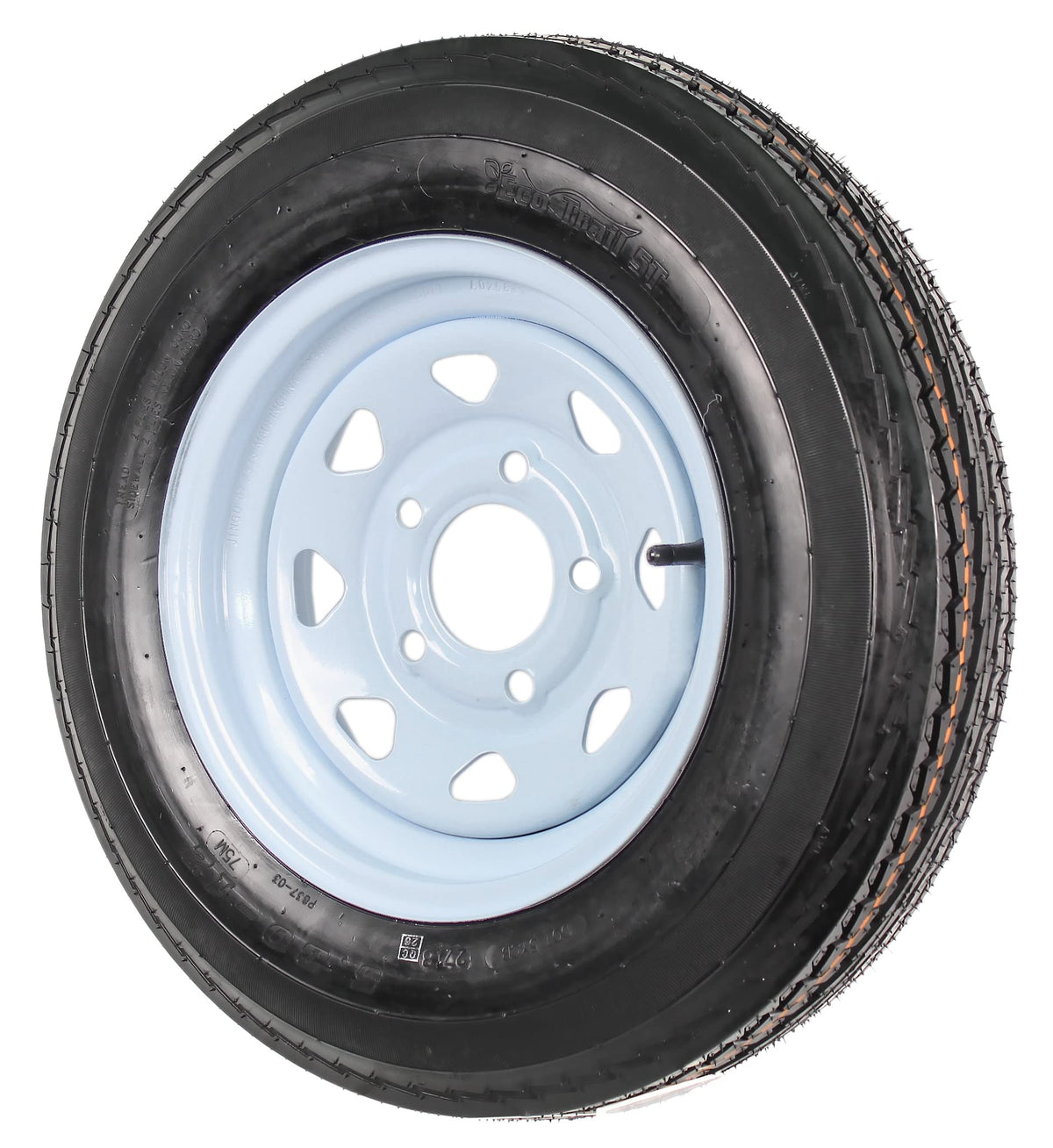 12 Inch 5 Lug Trailer Tire Rim Assembly B34111