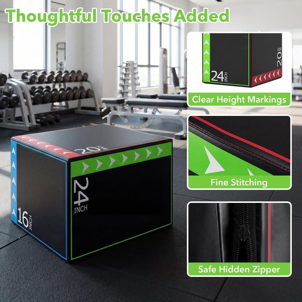 Plyometric Jump Box 3-in-1 O751144