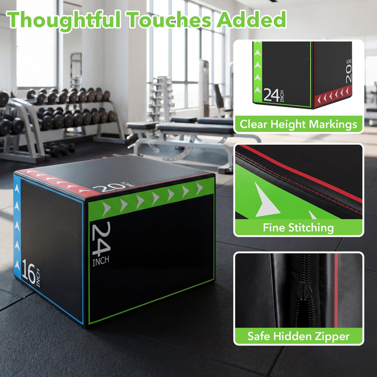 Plyometric Jump Box 3-in-1 O751144