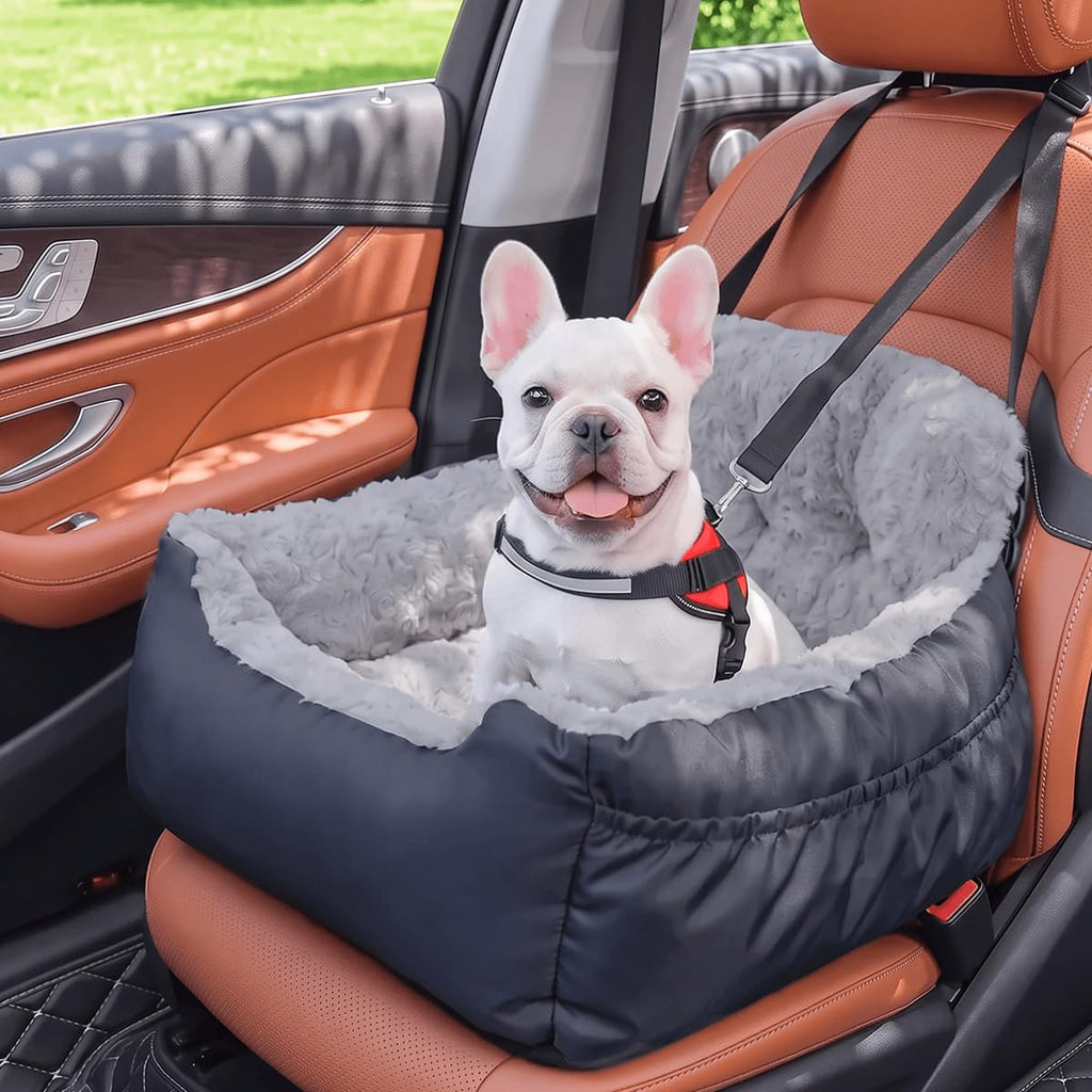 Washable Dog Car Seat with Storage Pockets Q88584