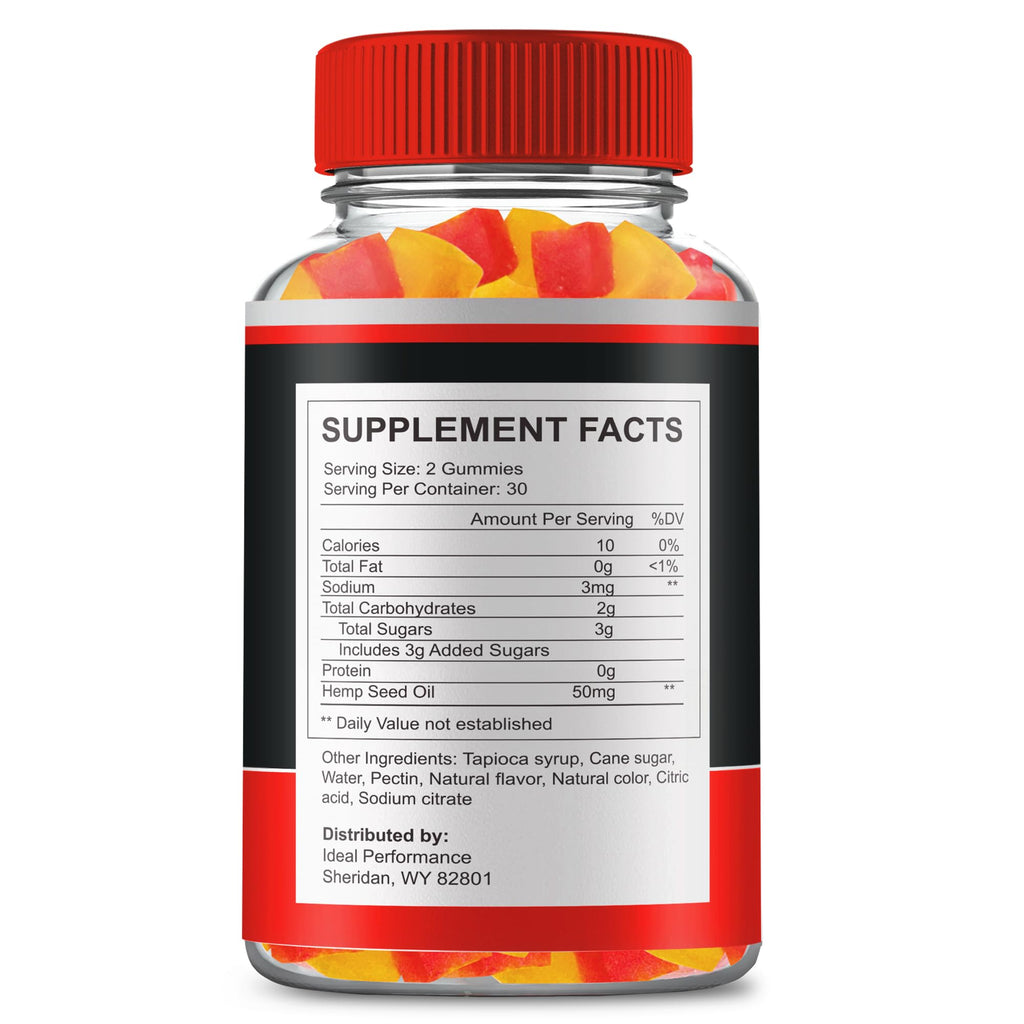 Hemp Gummies 60 Gummies L307