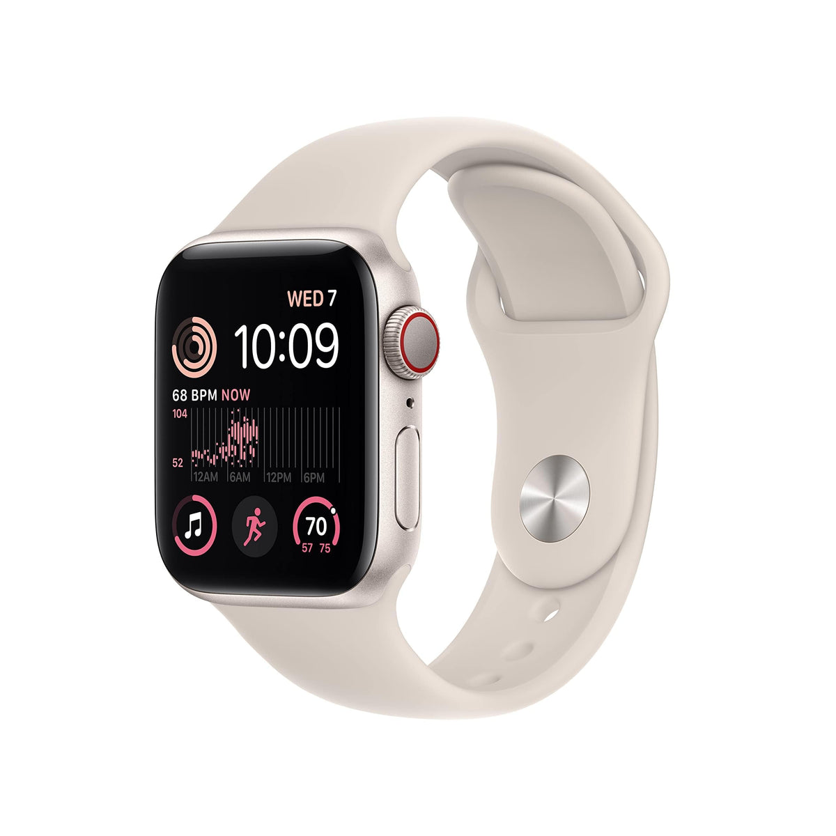 GPS + Cellular 40mm Starlight Aluminum Case with Sport Band Smartwatch D3480