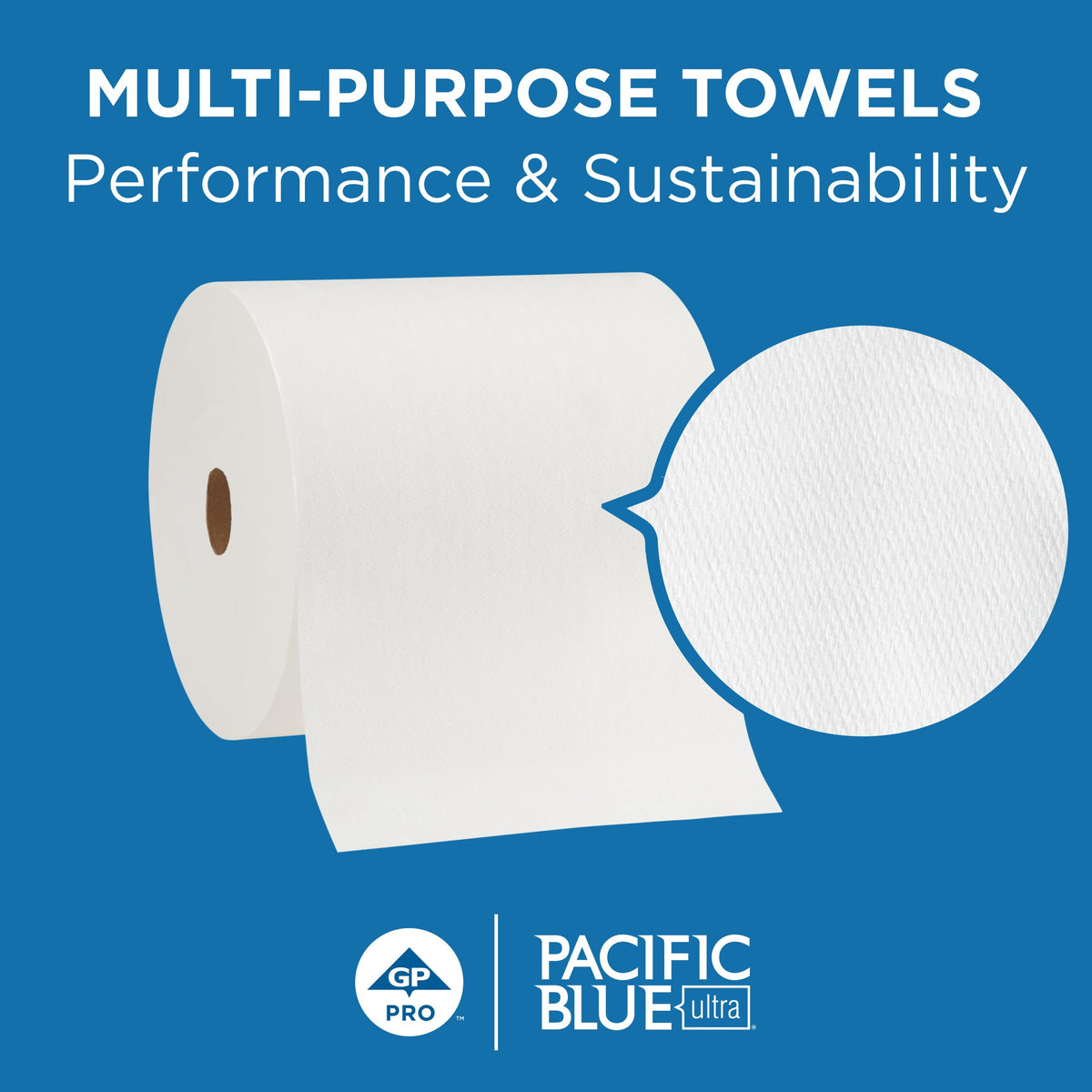 White Paper Towel Rolls K8707