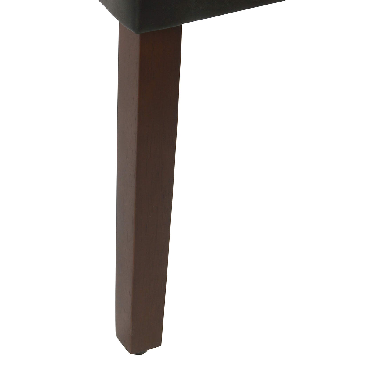 Black Faux Leather Dining Chair Set of 2 M139