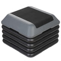 Height Adjustable Step Aerobic Platform with 4 Risers L47349