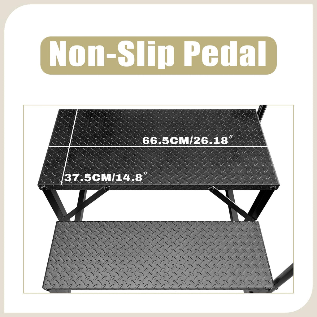 2 Step Ladder with Handrail W22047