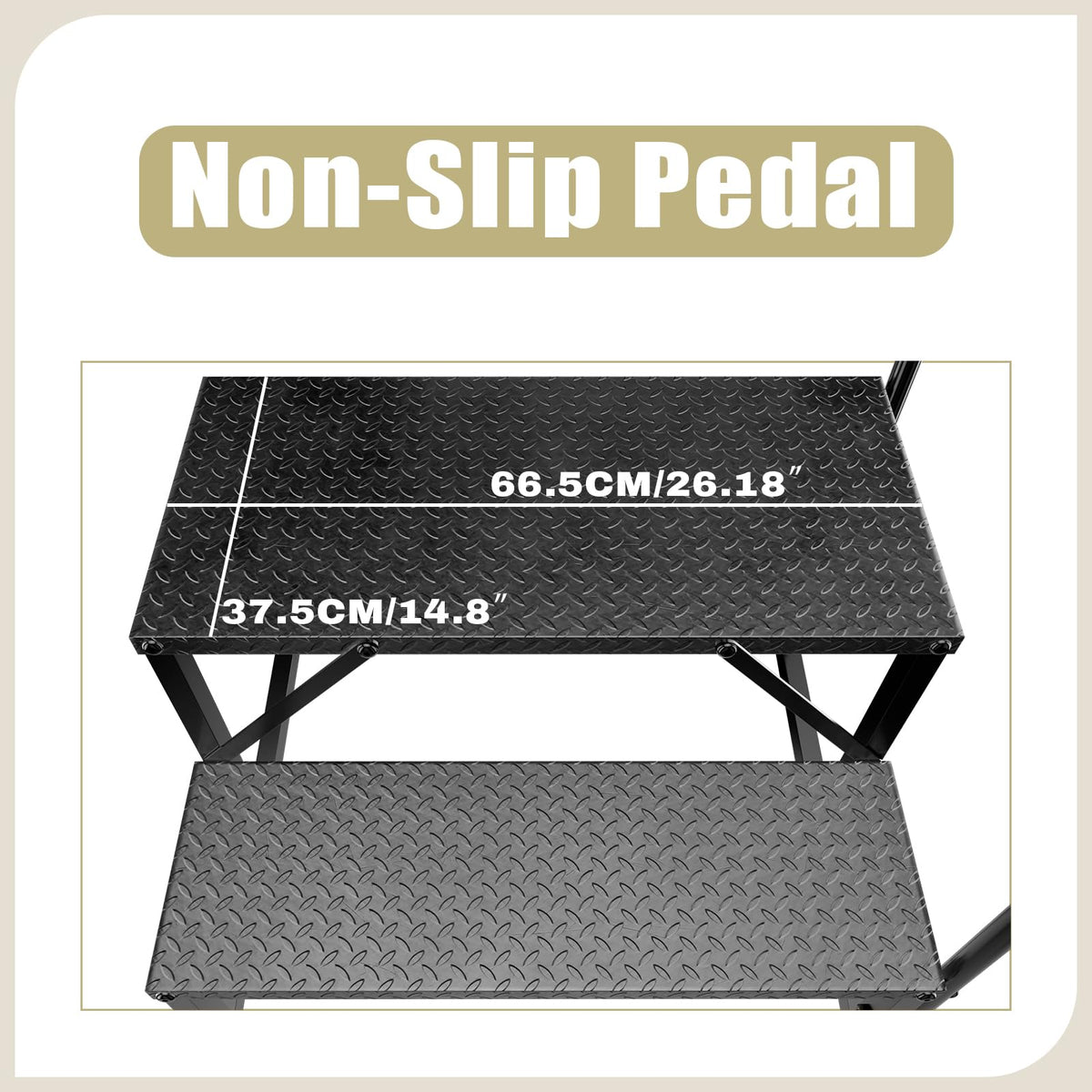2 Step Ladder with Handrail W22047