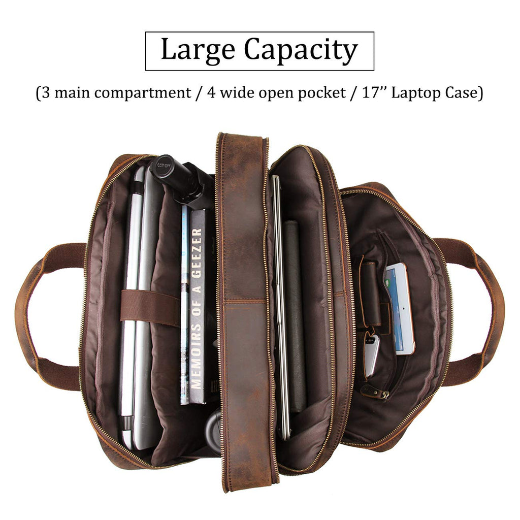 Genuine Leather Briefcase S29875
