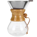 High Temp Glass Coffee Drip Pot with Reusable Filter 600ml S44858