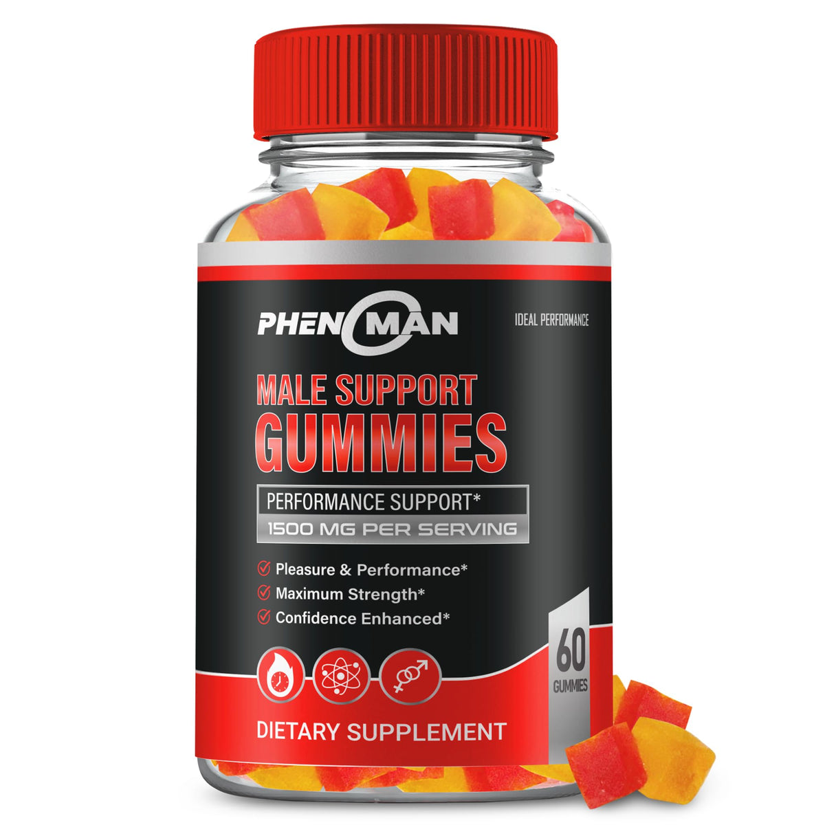 Hemp Gummies 60 Gummies L307