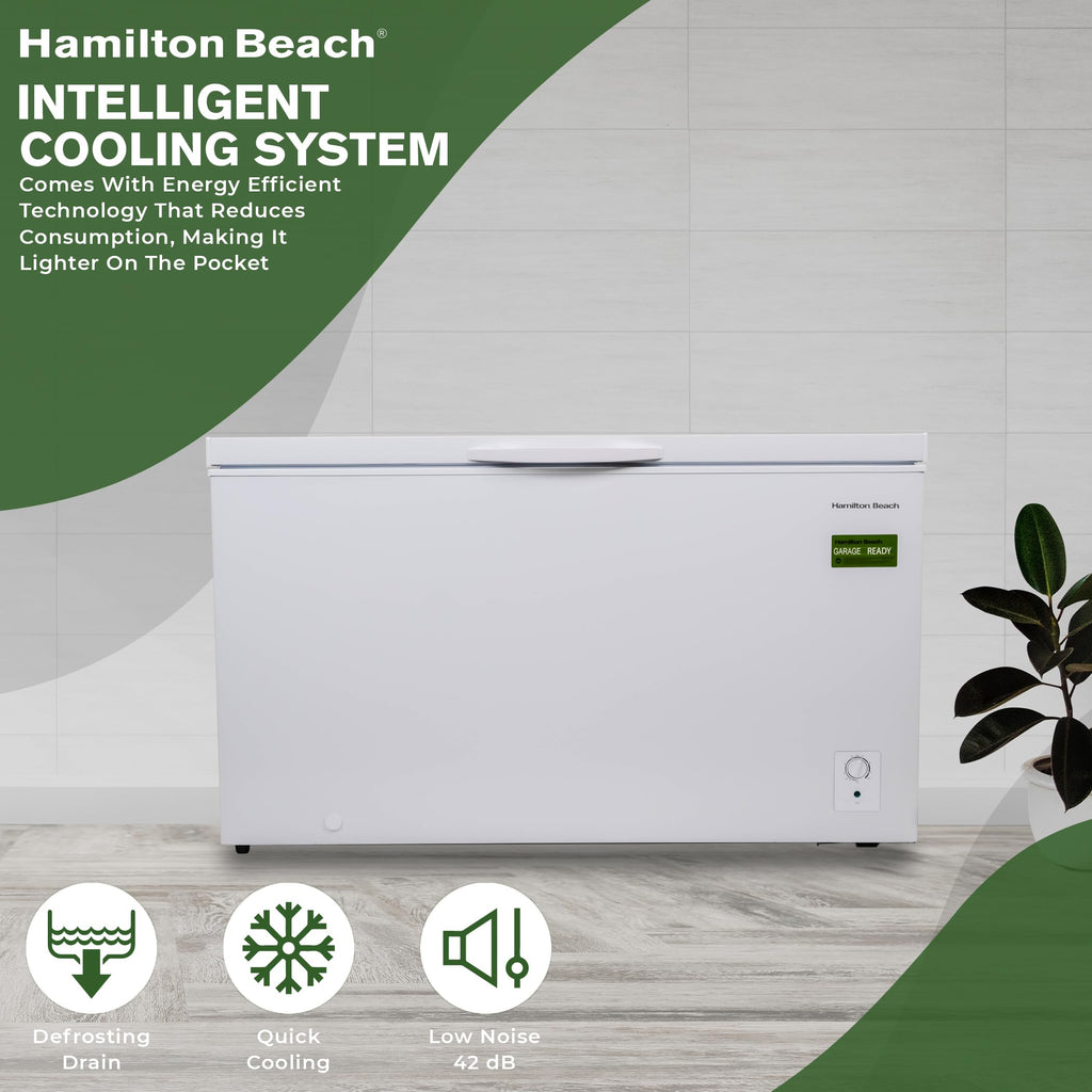 White 14 cu ft Chest Freezer F57380
