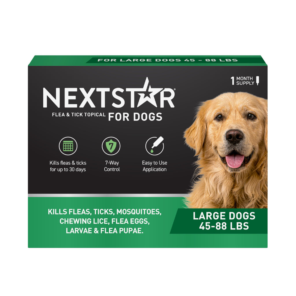 Flea & Tick Topical Dogs Large 1-Month F82477