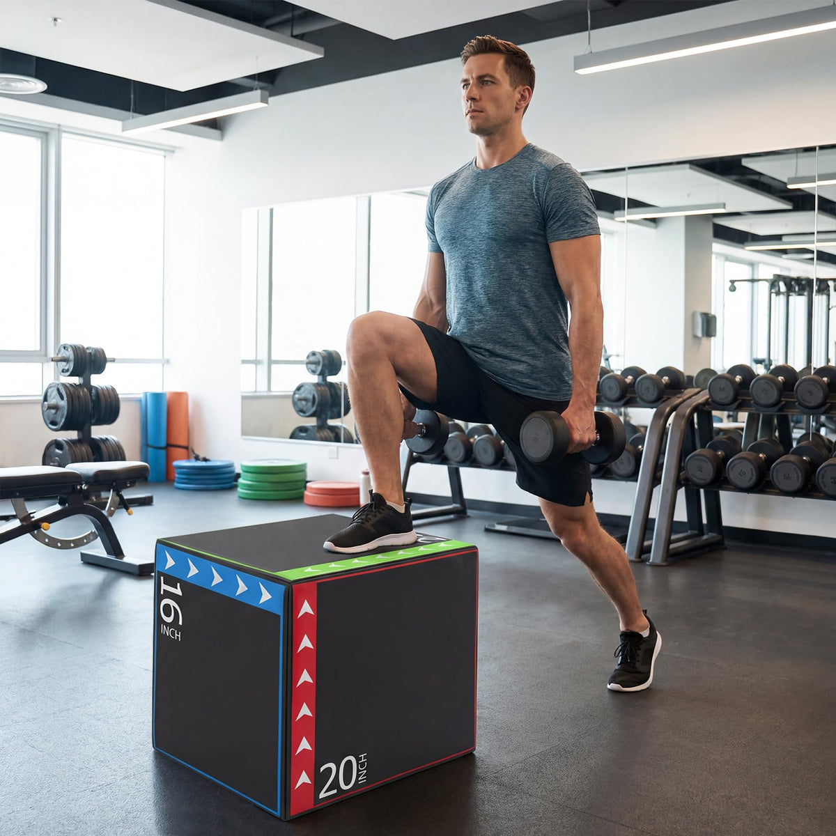 Plyometric Jump Box 3-in-1 O751144