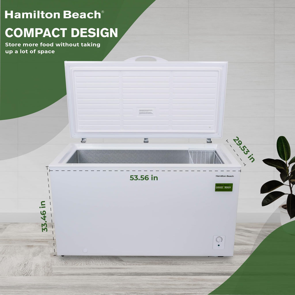 White 14 cu ft Chest Freezer F57380