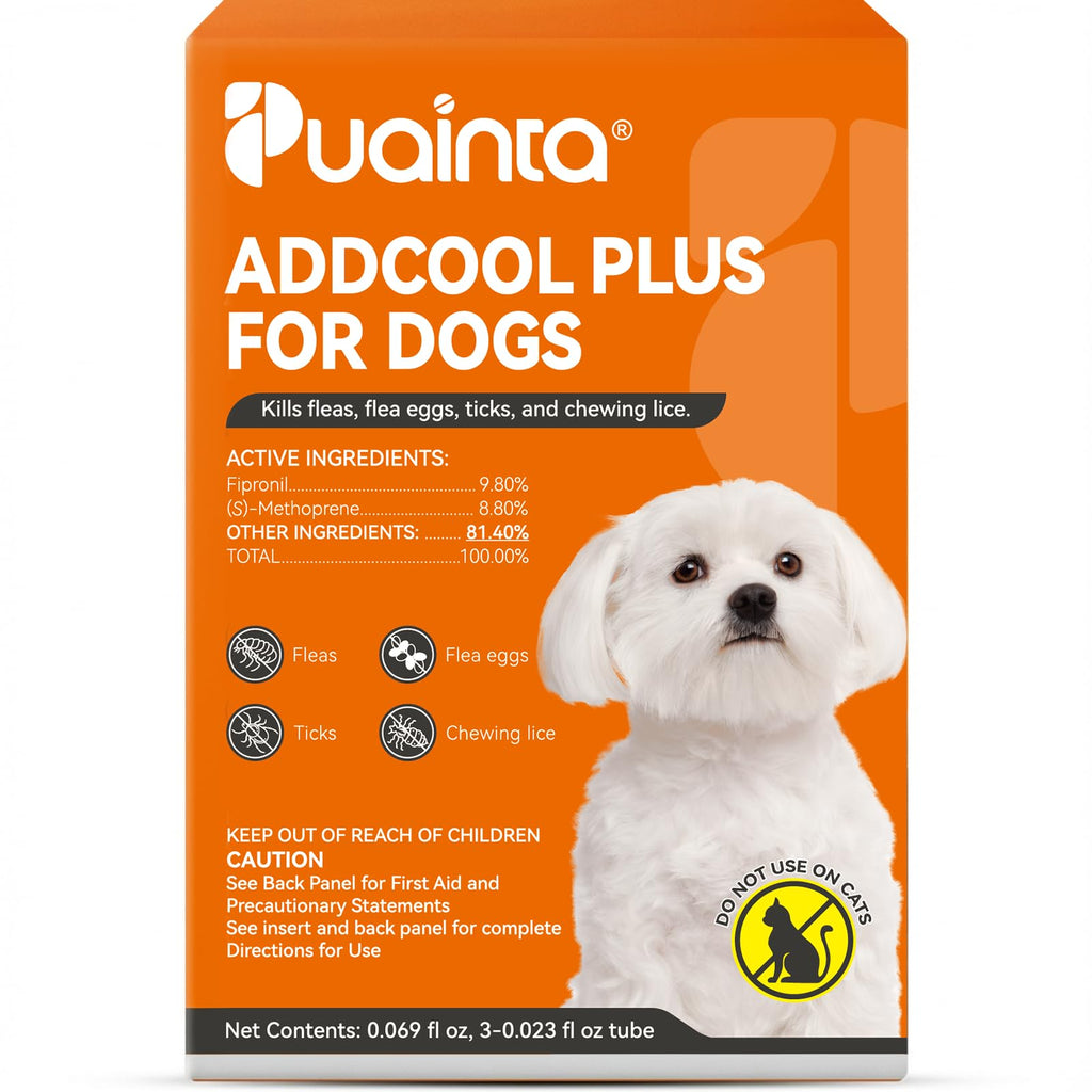 Flea and Tick Prevention for Small Dogs & Puppies, 3 Monthly Doses P744165