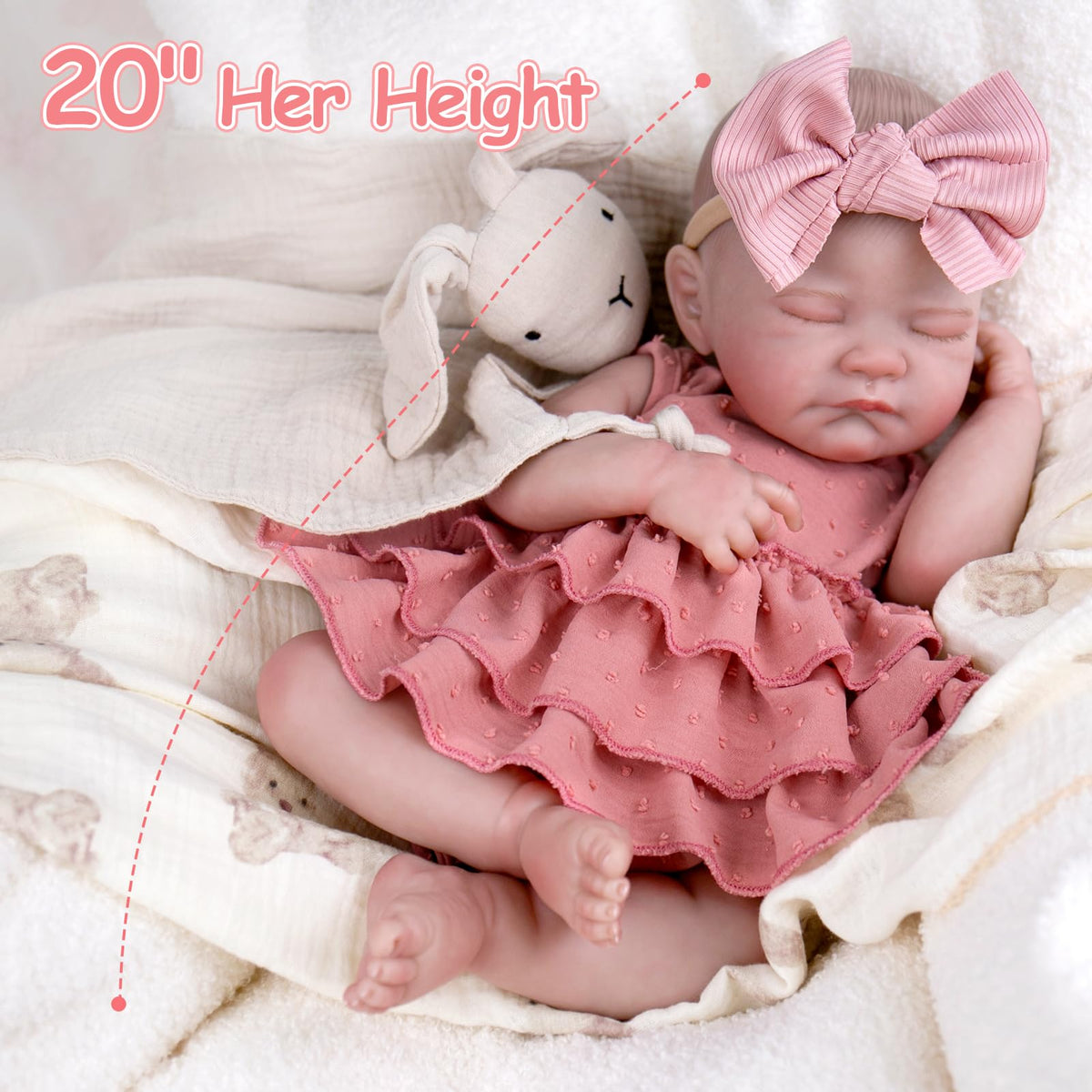 Realistic Reborn Baby Dolls 20" A506