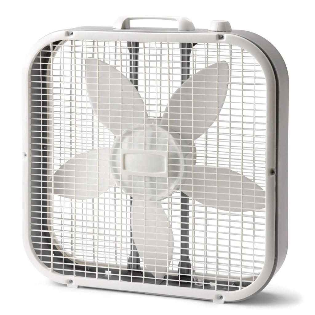 20 Inch 3 Speed White Box Fan T46453