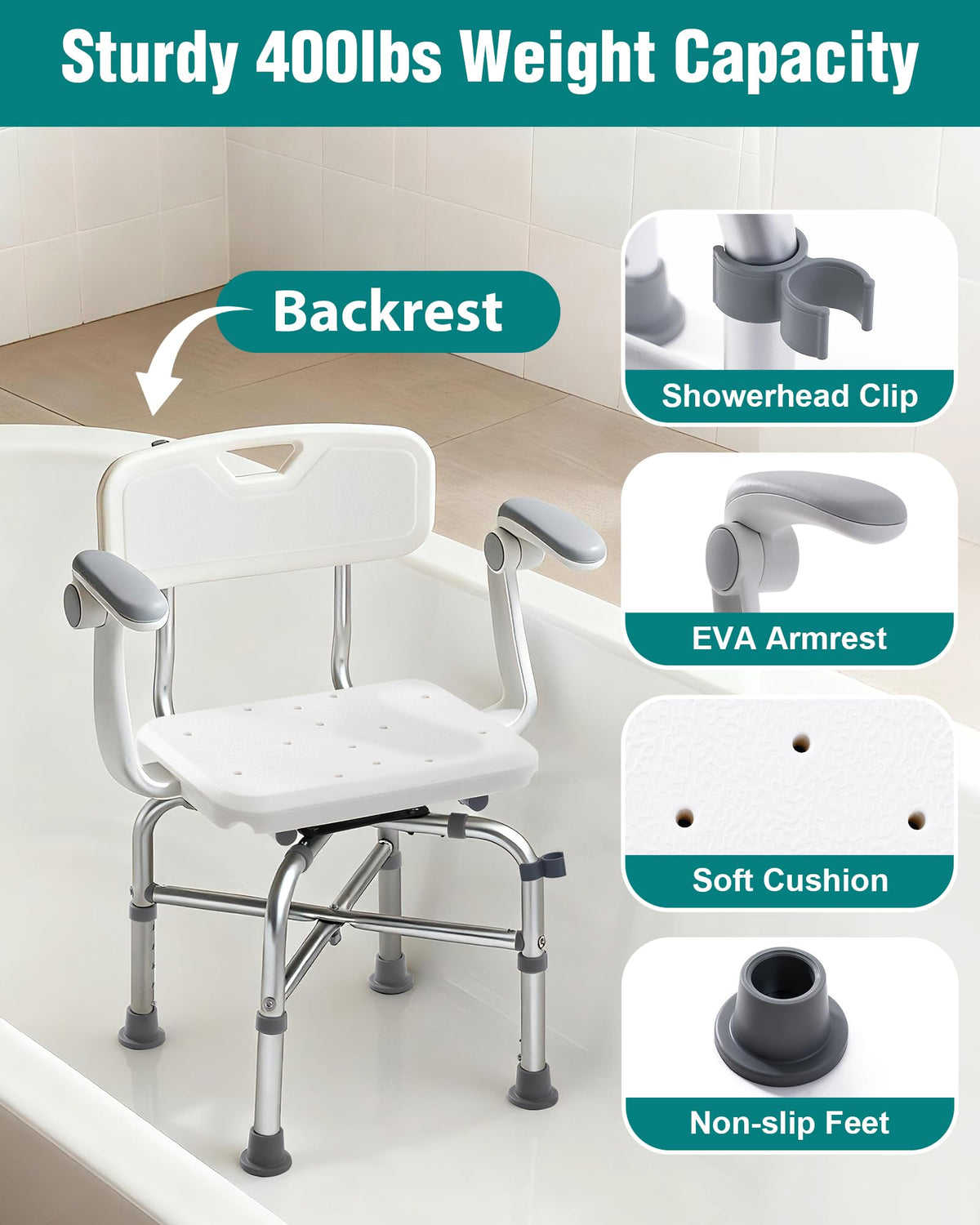 Adjustable Shower Chair Z14765