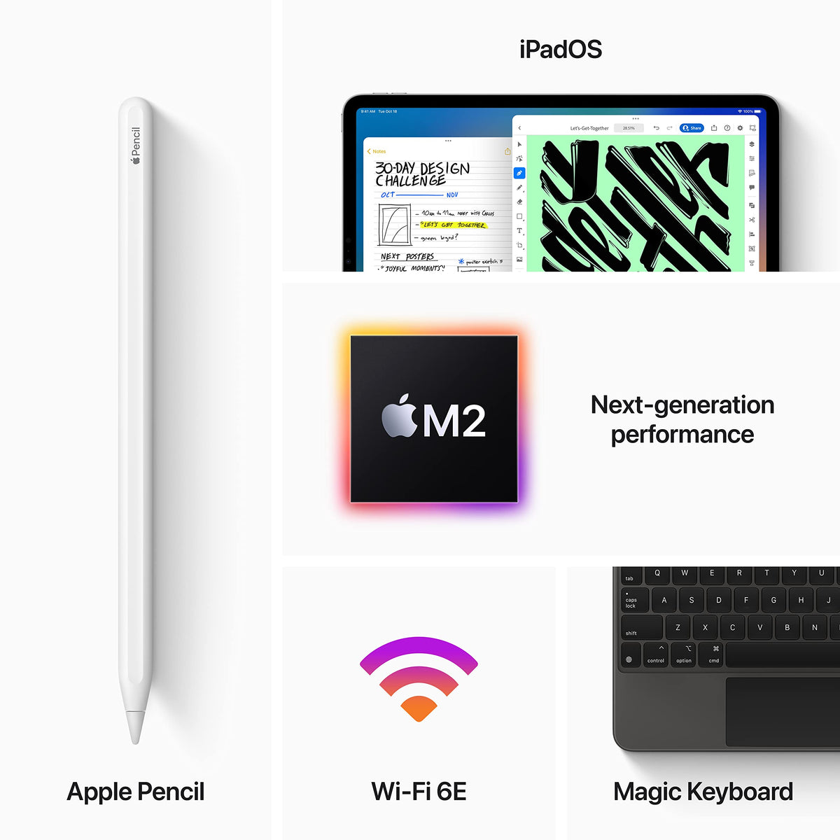 iPad Pro 12.9-inch WiFi 128GB Space Gray S543316