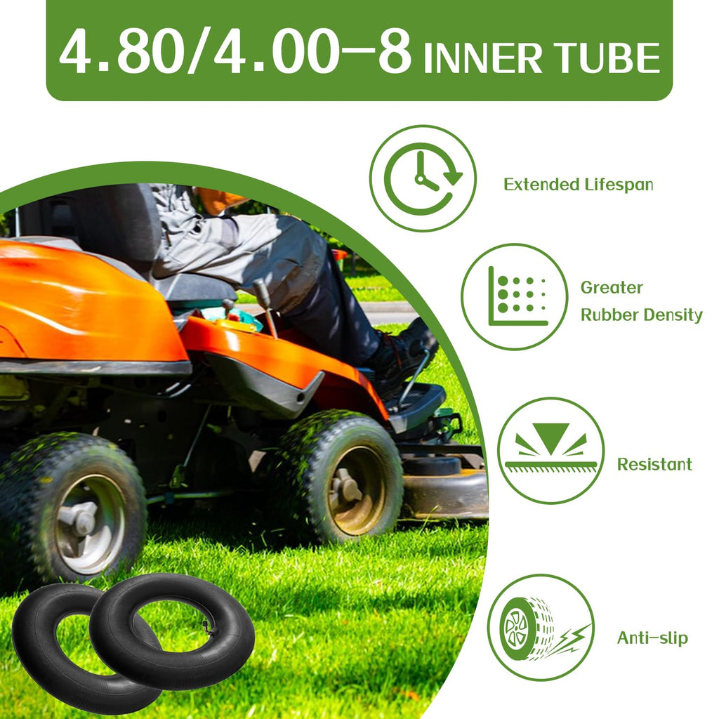 2 Pack 4.80/4.00-8 Inner Tube with Bent Valve Y62355