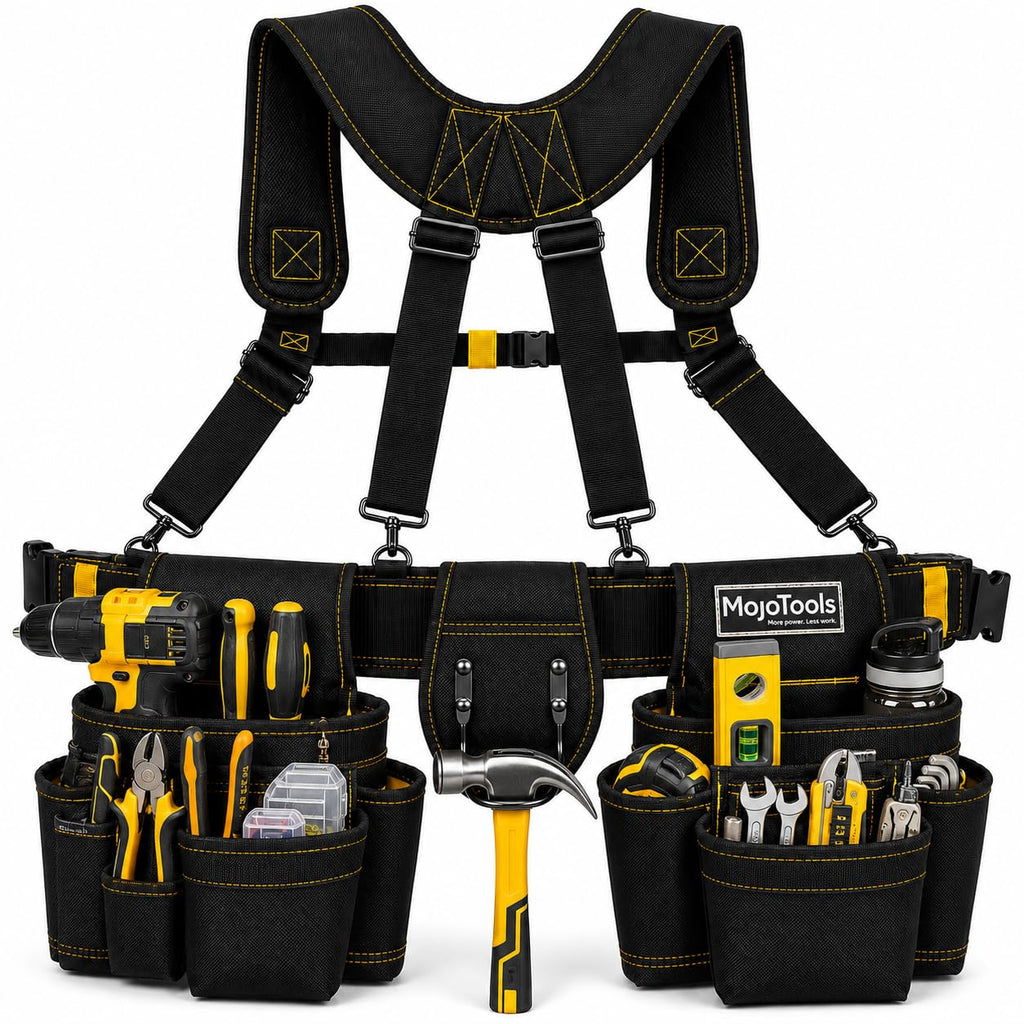 Heavy Duty Tool Belt with Suspenders C703643