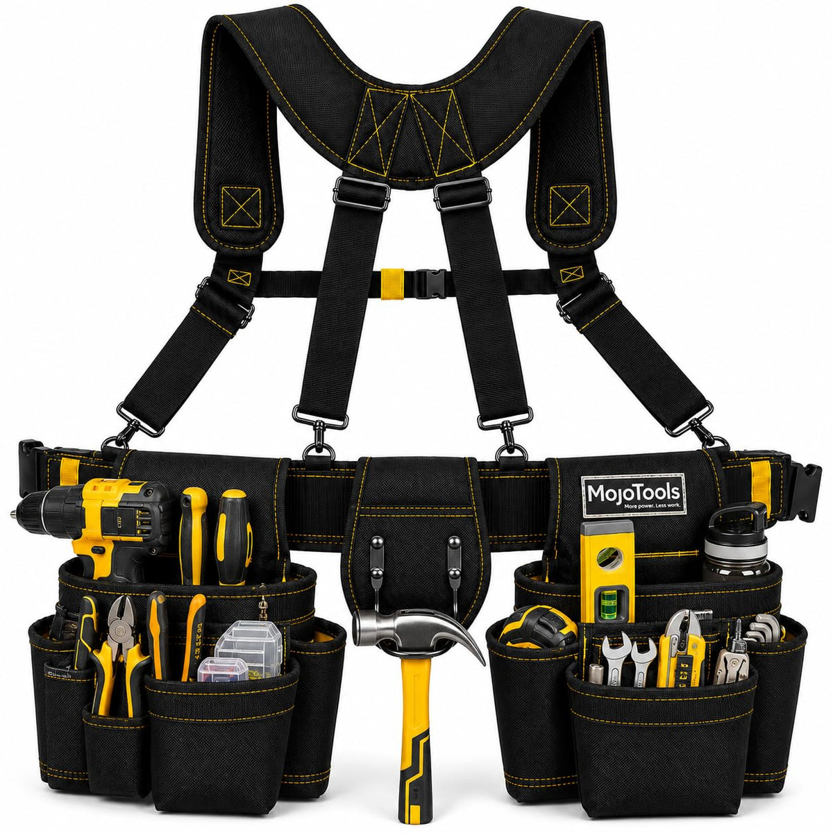 Heavy Duty Tool Belt with Suspenders C703643